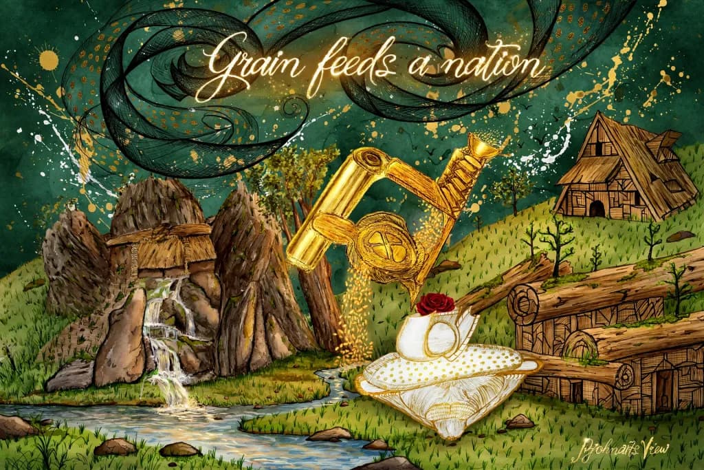Grain Feeds a Nation