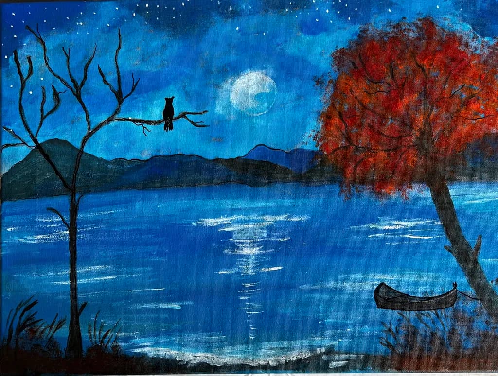 Moonlit Reflection