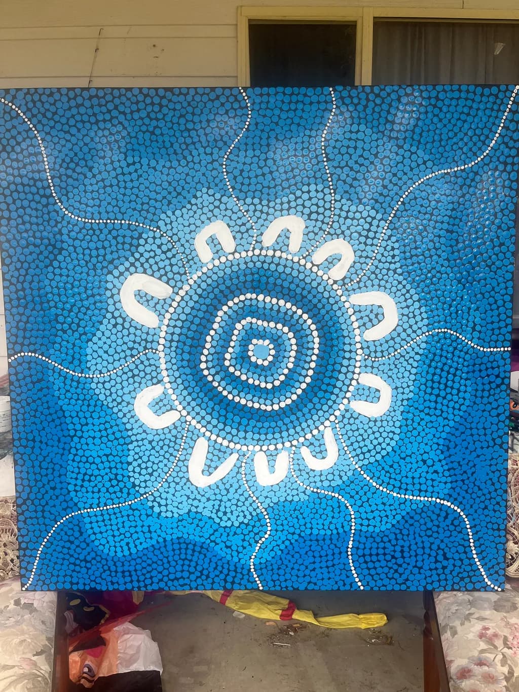 Blue Spiral Radiance