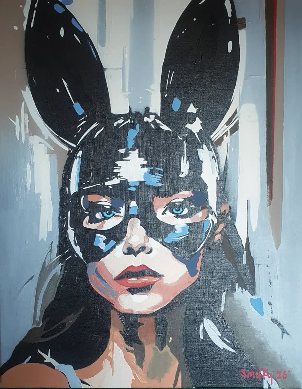 Bunny Mask Portrait