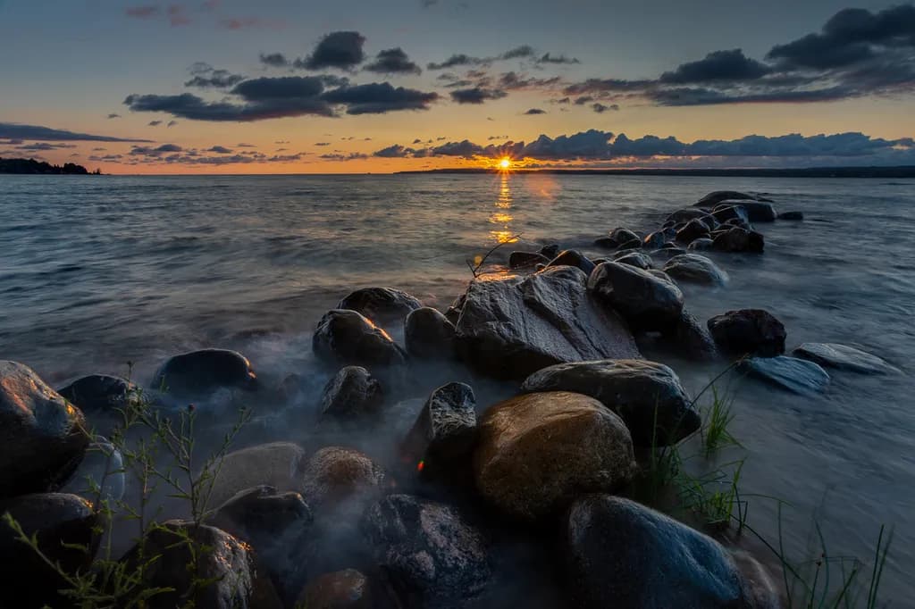 Sunset on the Rocks