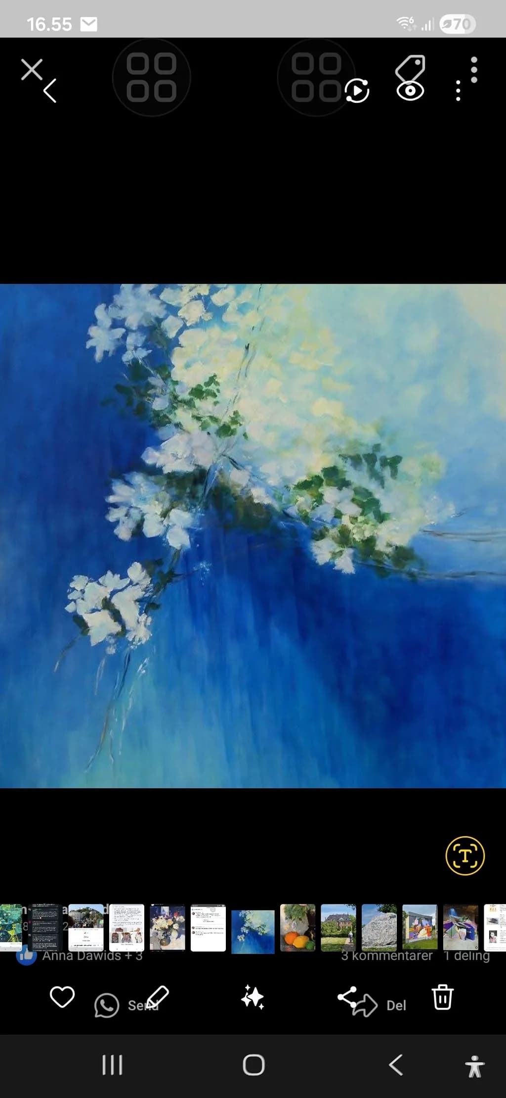 Blue Blossoms