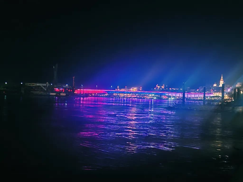 Neon Riverfront