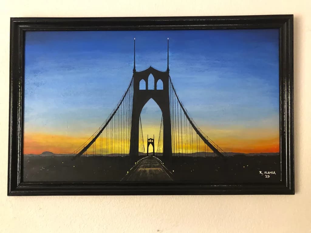 St. Johns Bridge Twilight