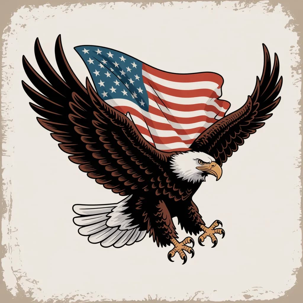 American Eagle Flight