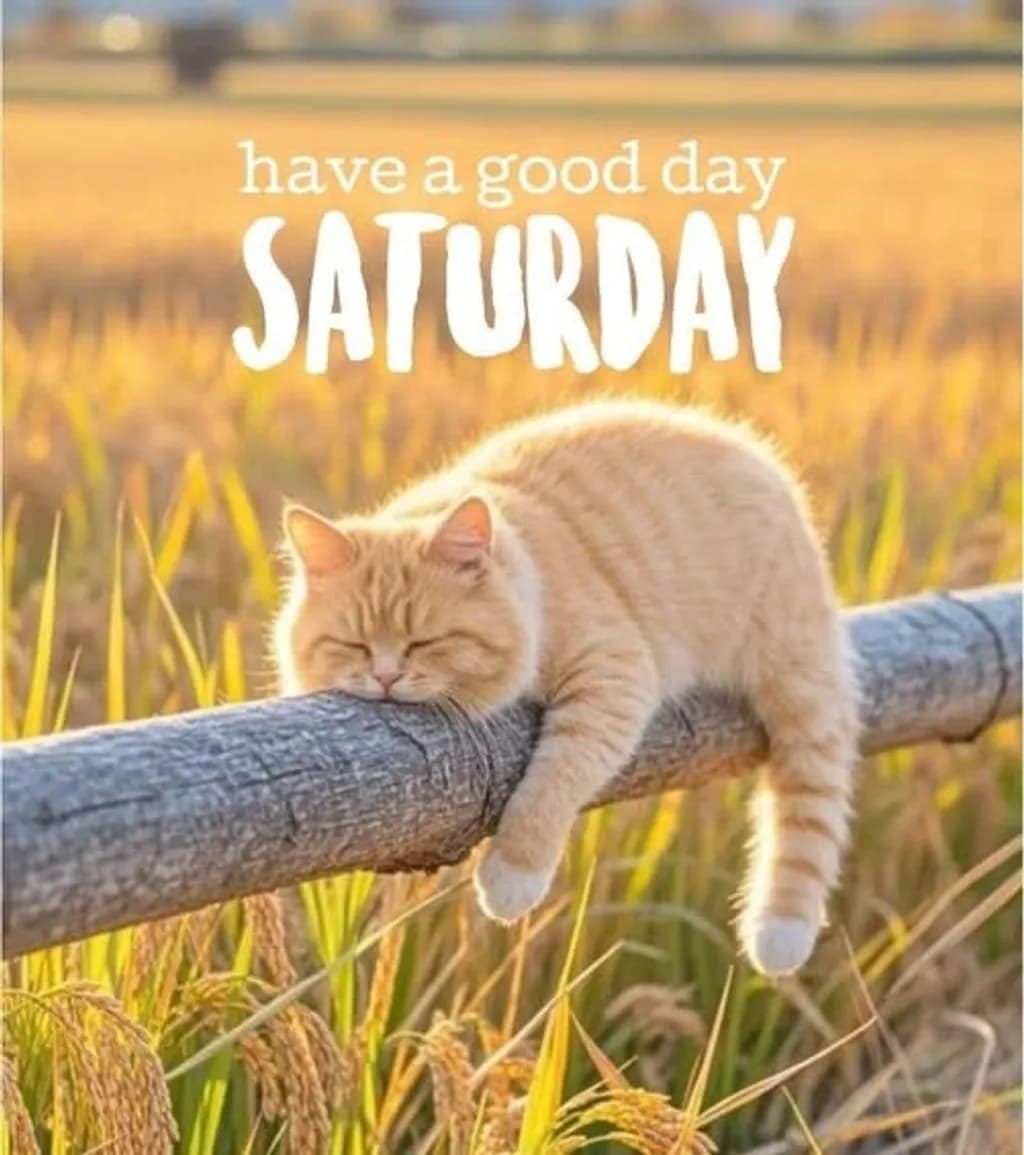 Lazy Cat Saturday