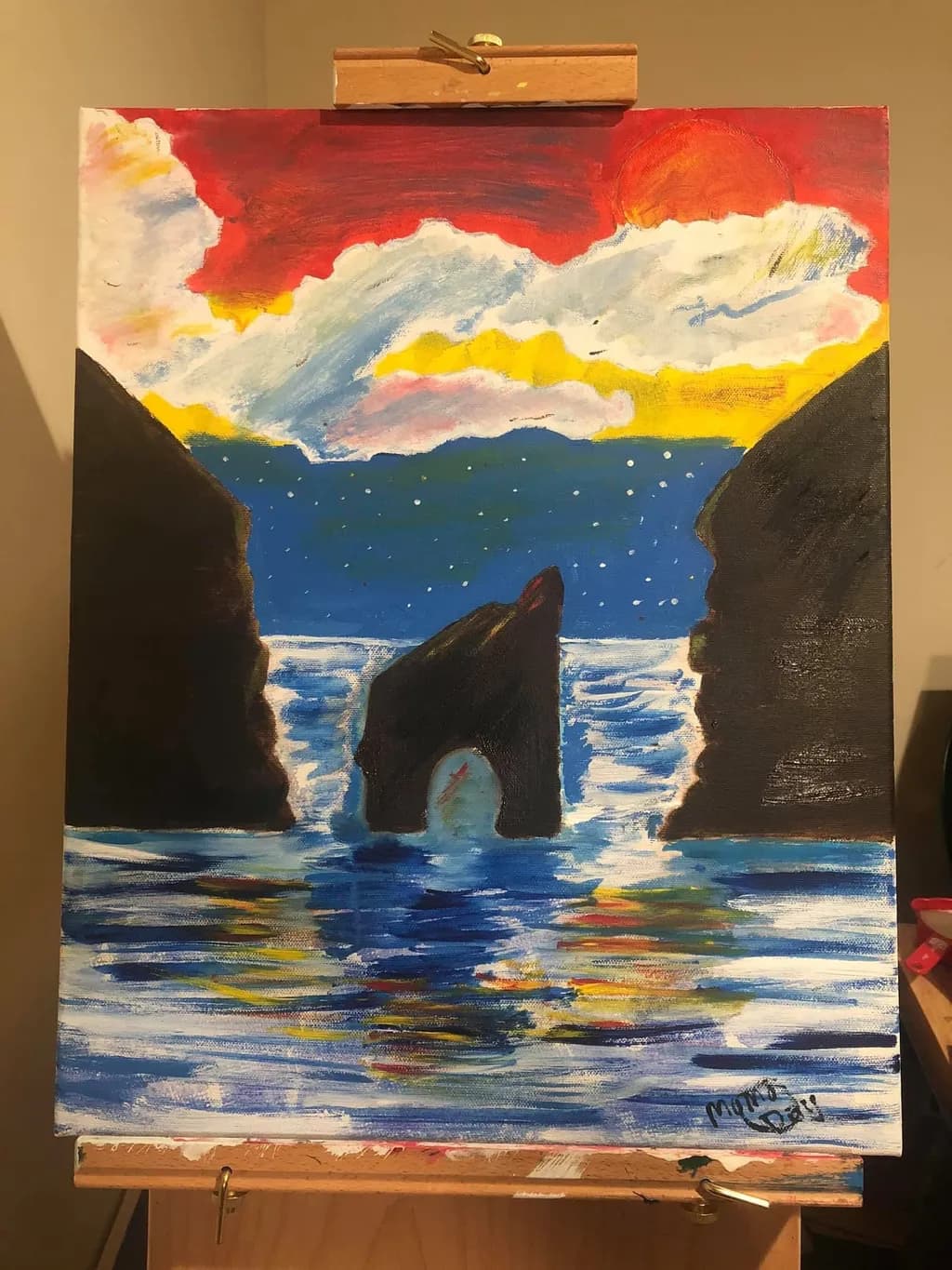 Crimson Horizon Arch