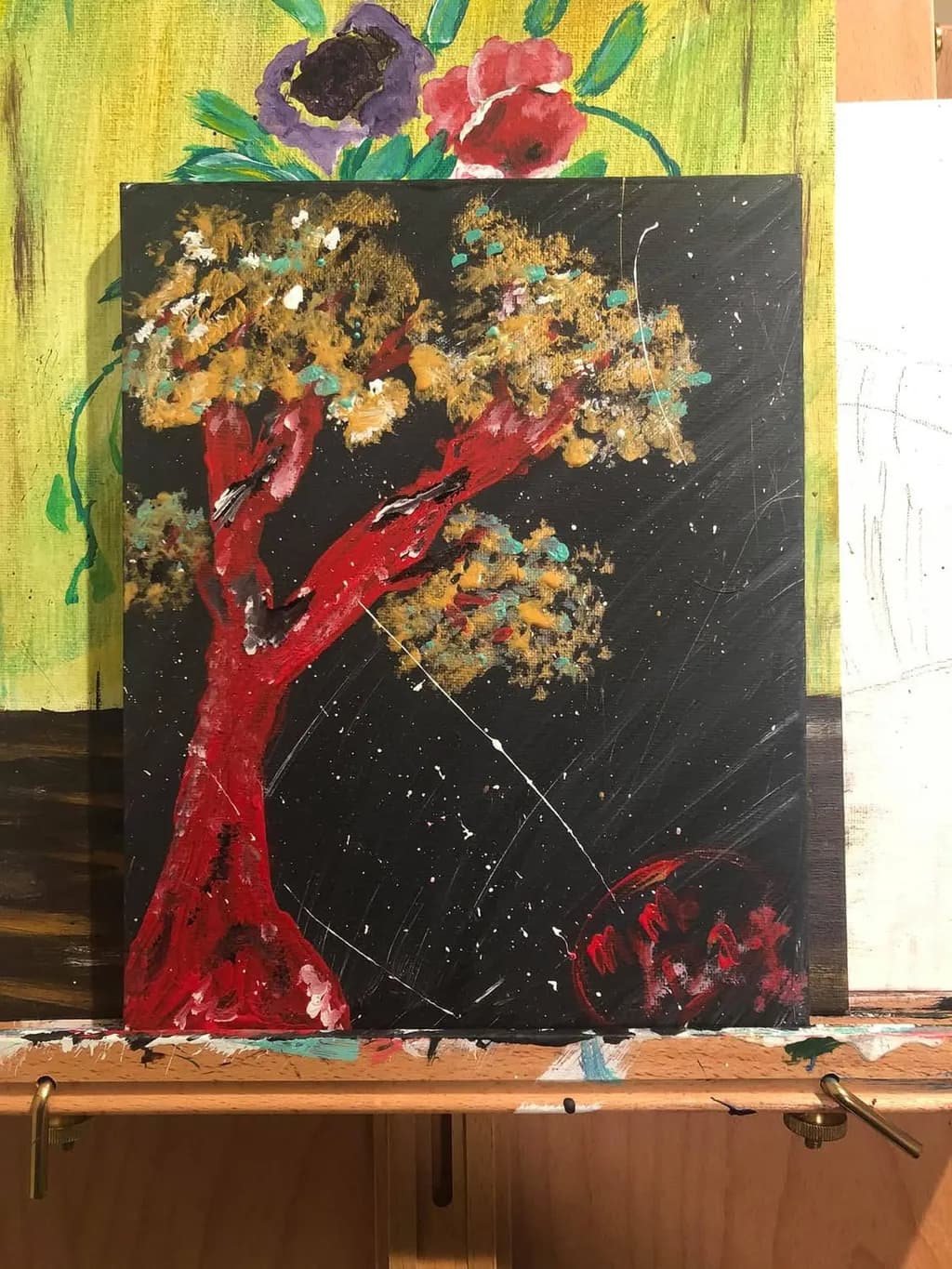 Crimson Silhouette