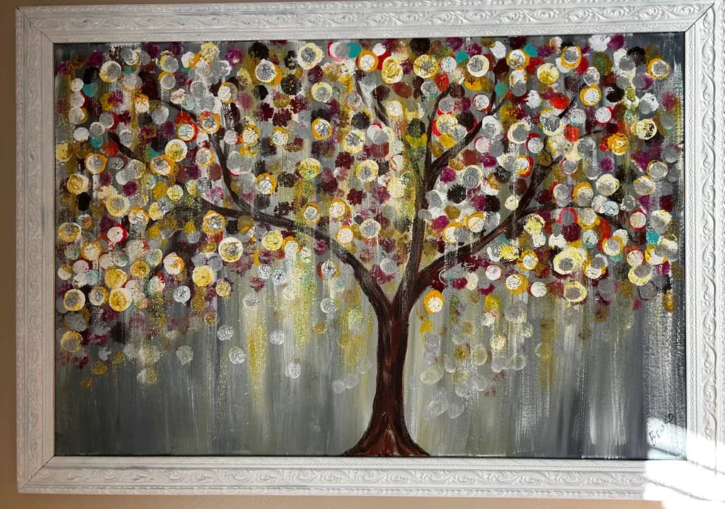 Luminous Blossom Tree