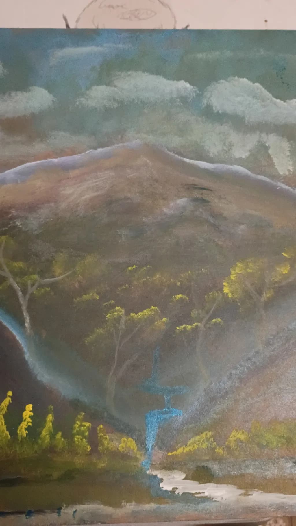 Mountain River Landscape