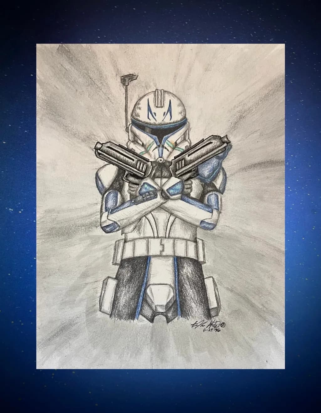 Clone Trooper Crossfire