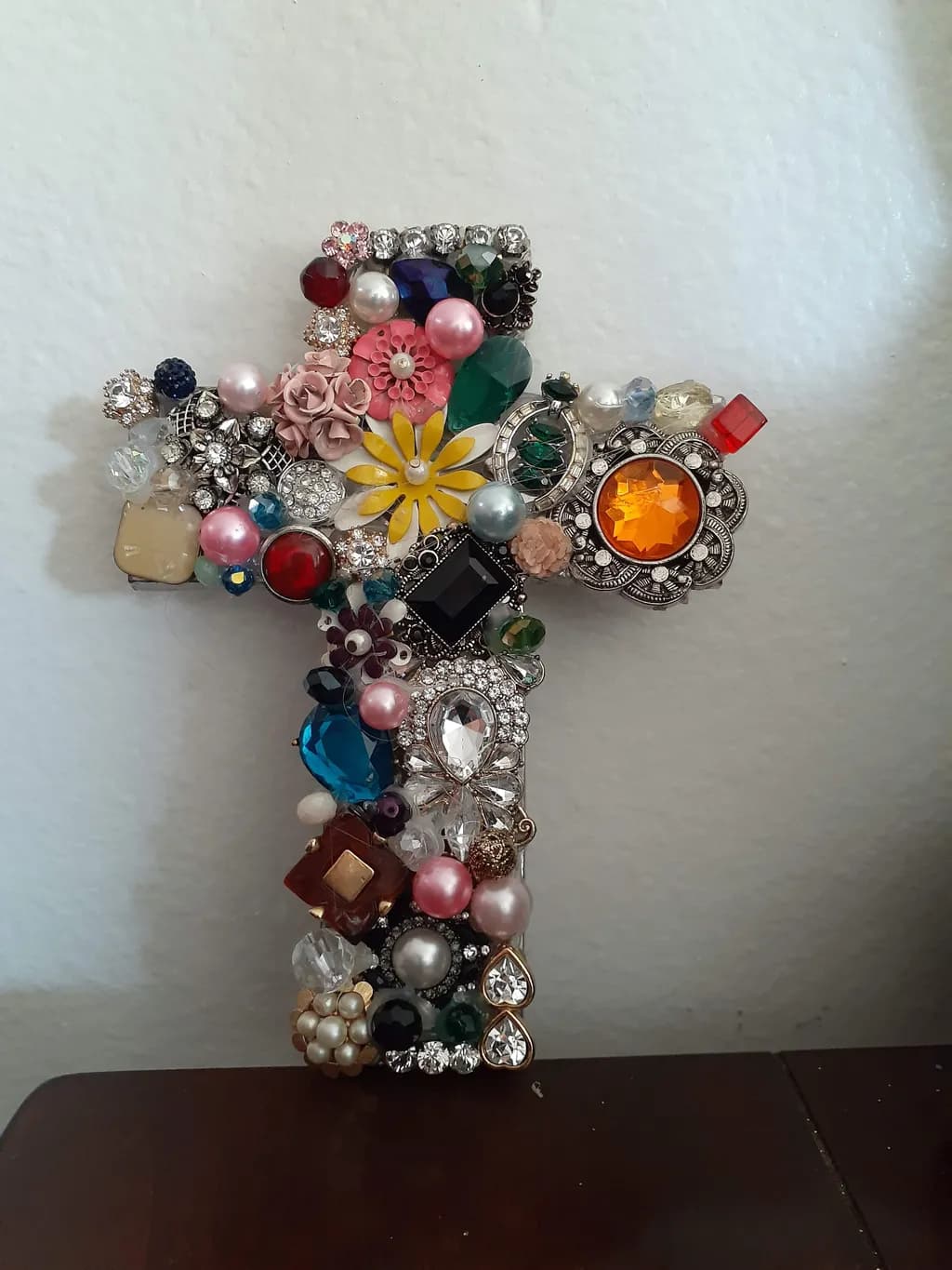 Jeweled Cross Mosaic