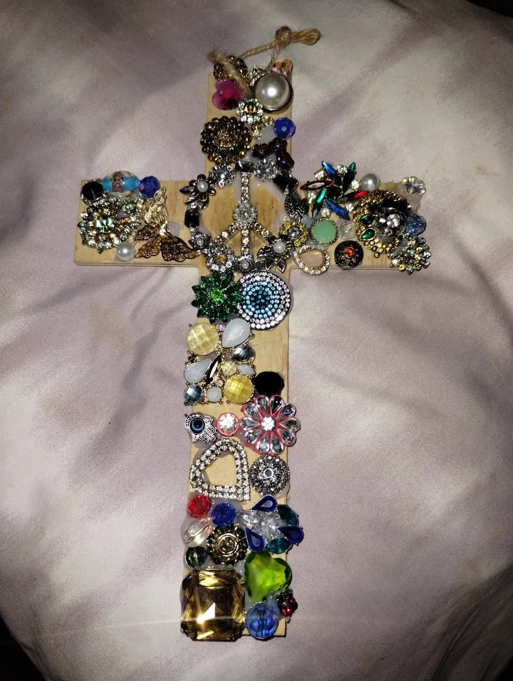 Jeweled Cross Mosaic