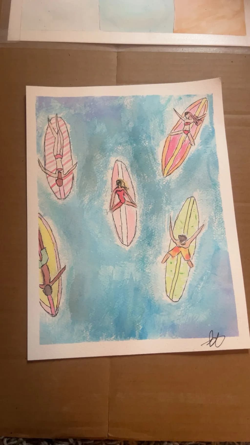 Floating Surfers