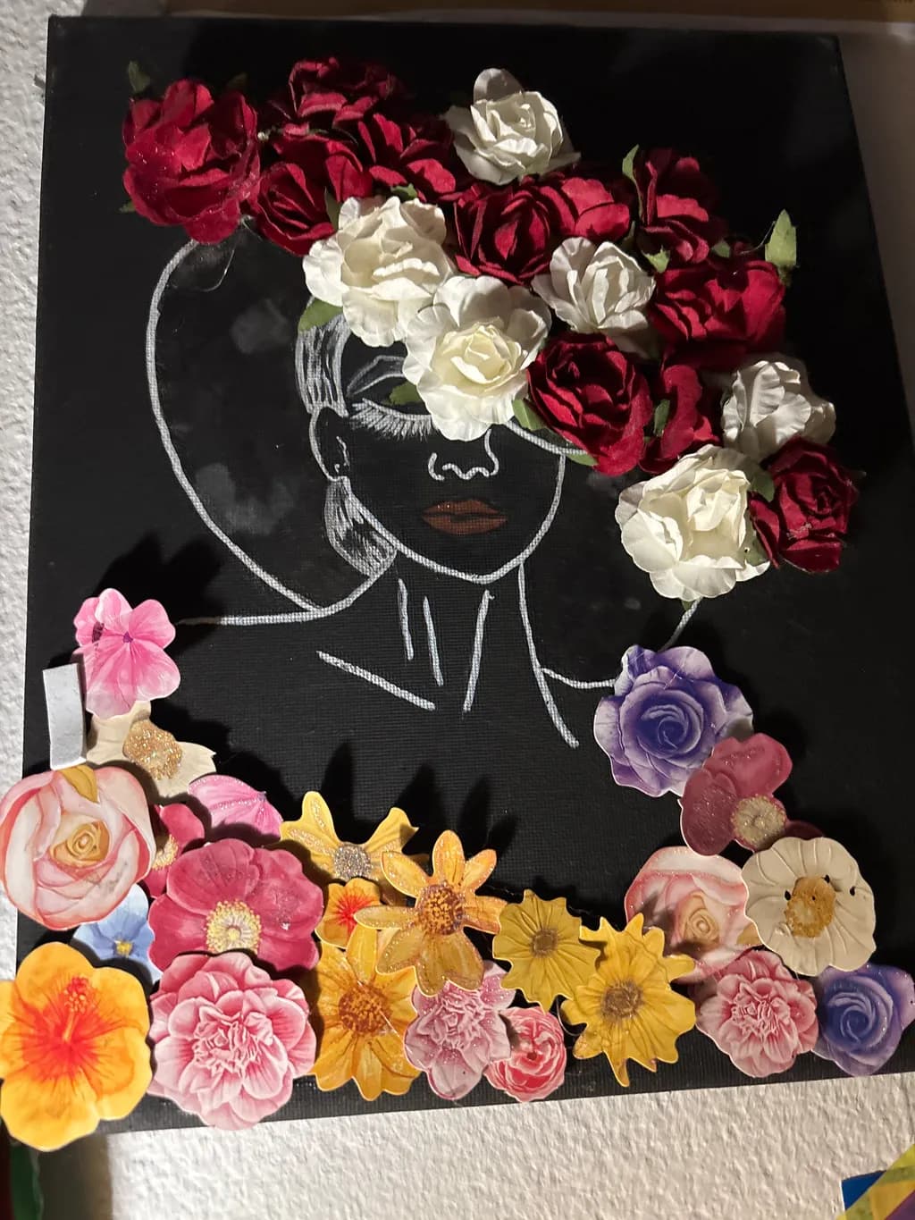 Floral Crowned Woman