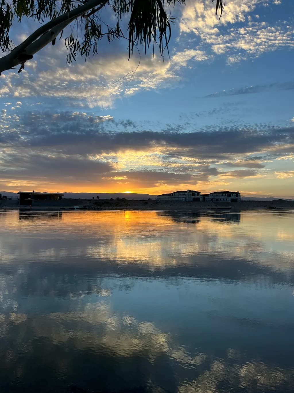 Sunset Reflection Water