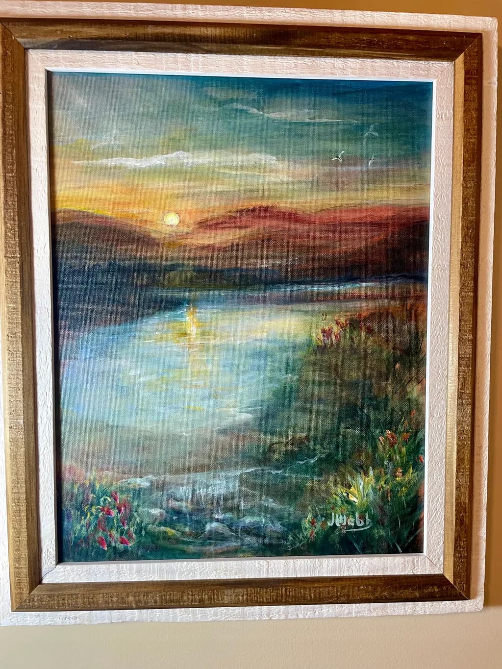 Sunlit Riverbend