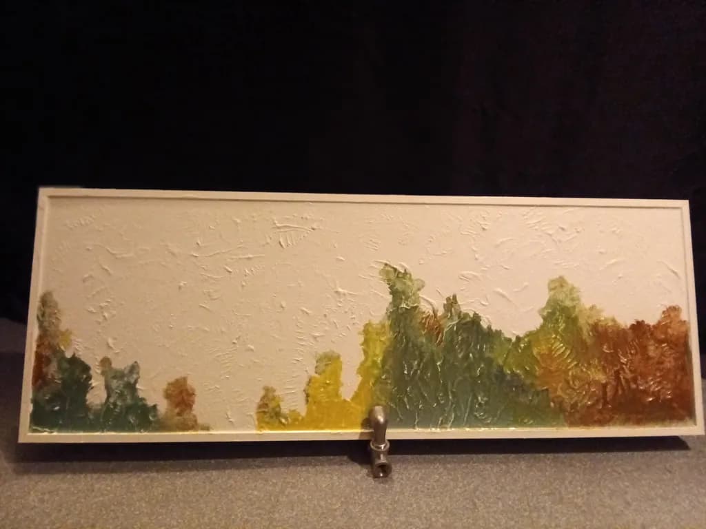 Textured Autumn Silhouettes