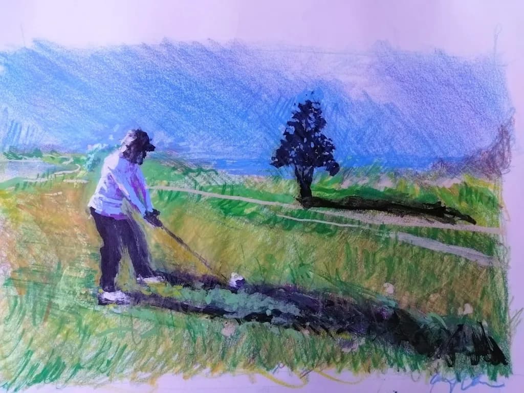 Late Afternoon Tee-Off