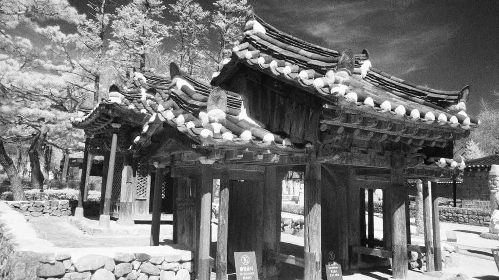 Traditional Korean Gate