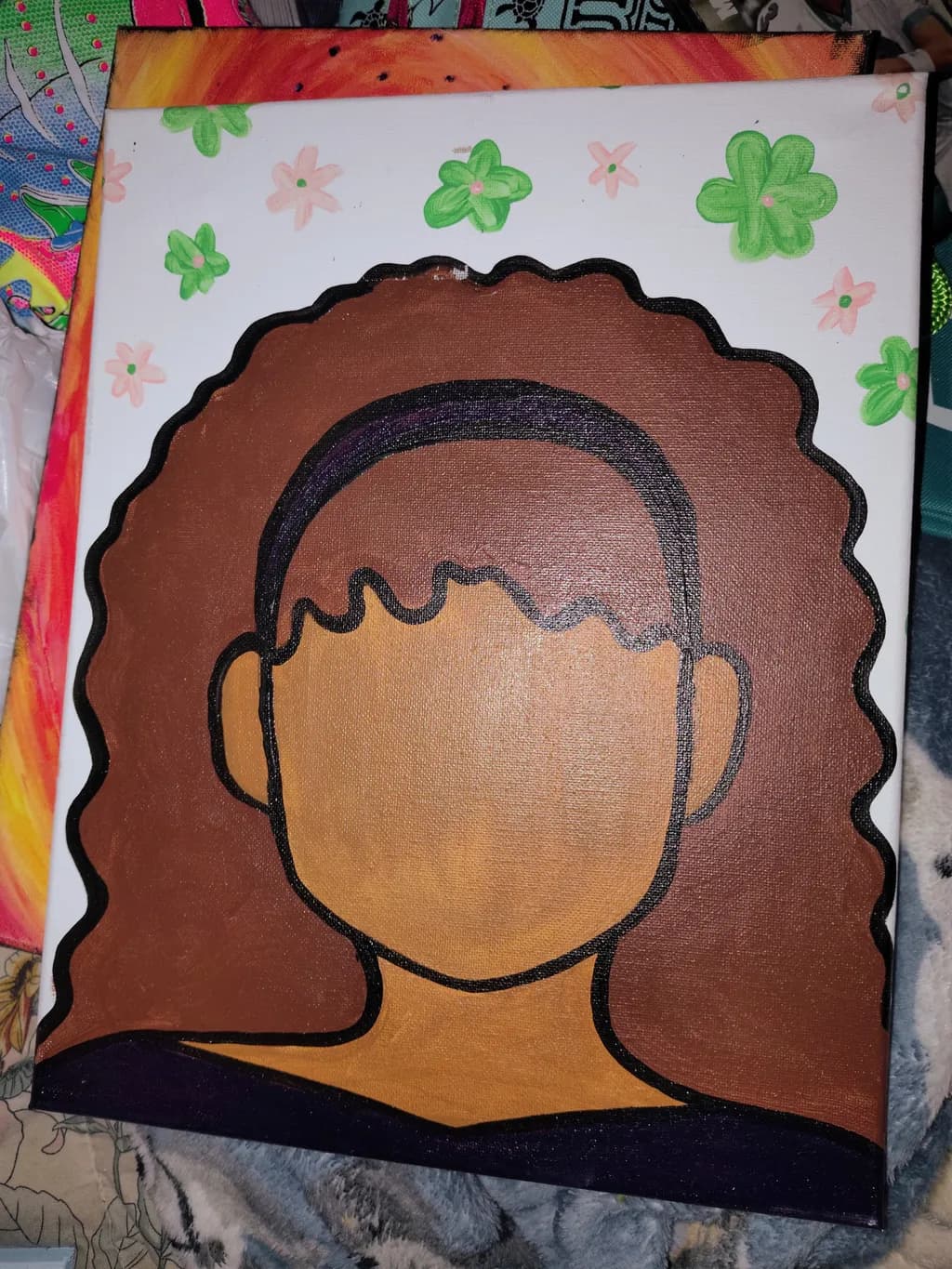Floral Crown Silhouette