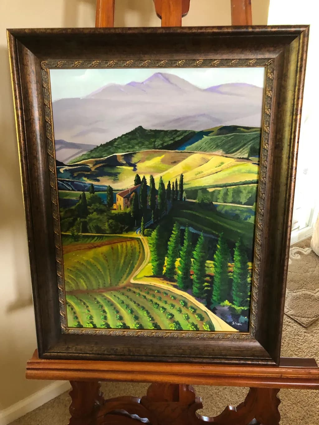 Tuscan Hillside Vista