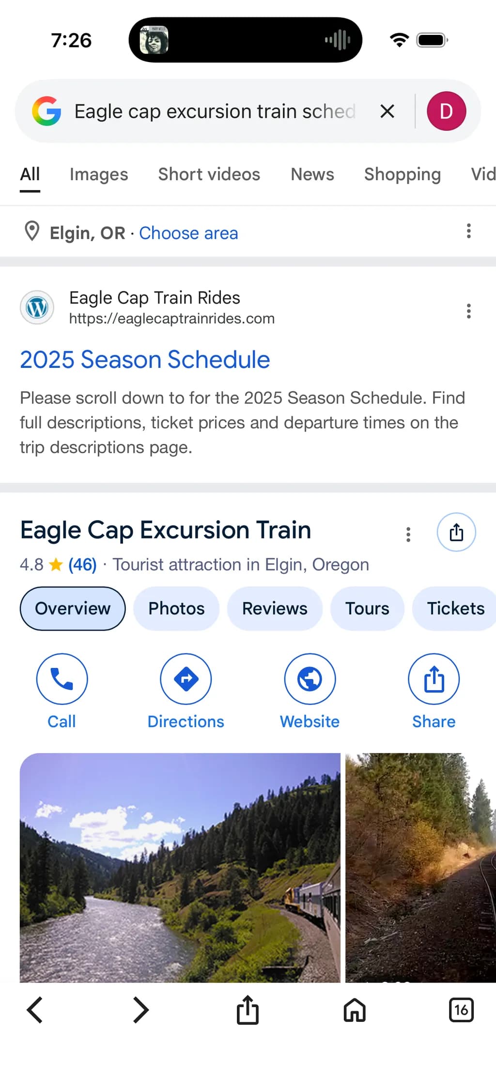 Eagle Cap Excursion Train