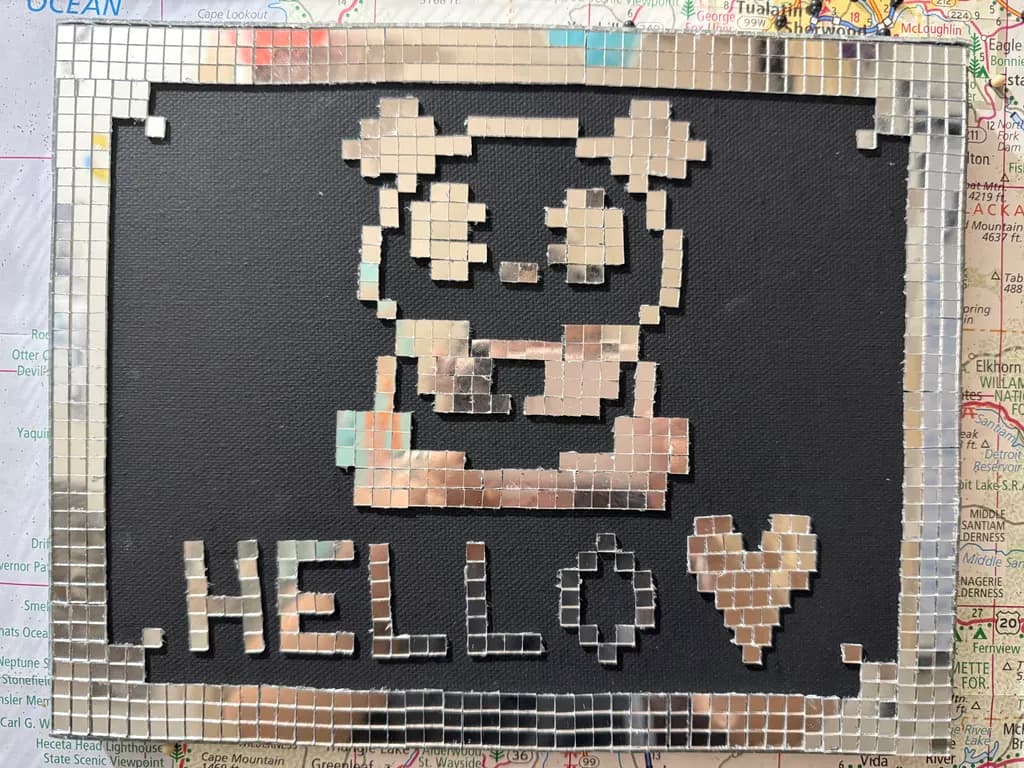 Mirror Panda Hello