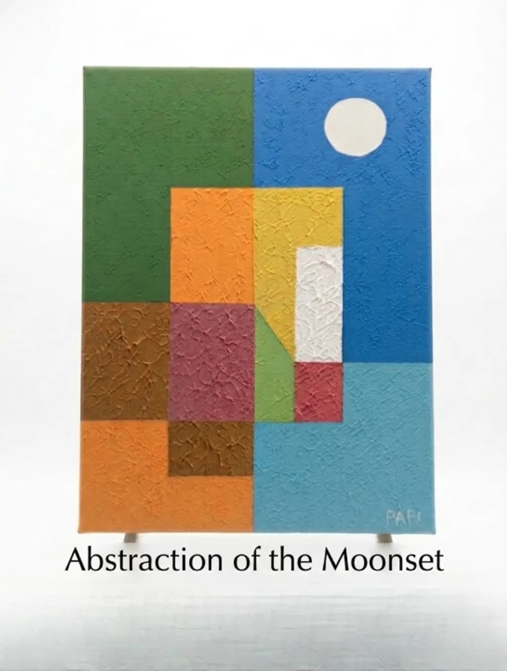 Abstraction of the Moonset