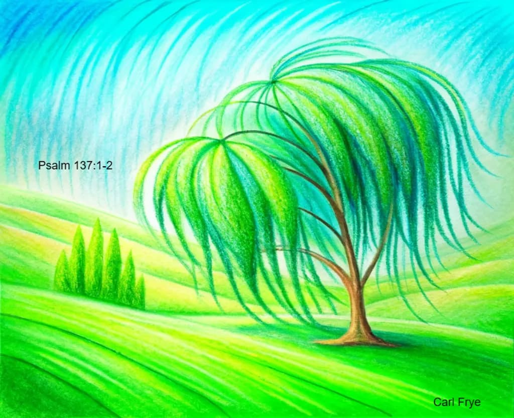 Colored Pencil Landscape