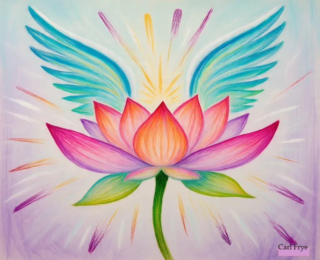 Radiant Lotus Wings