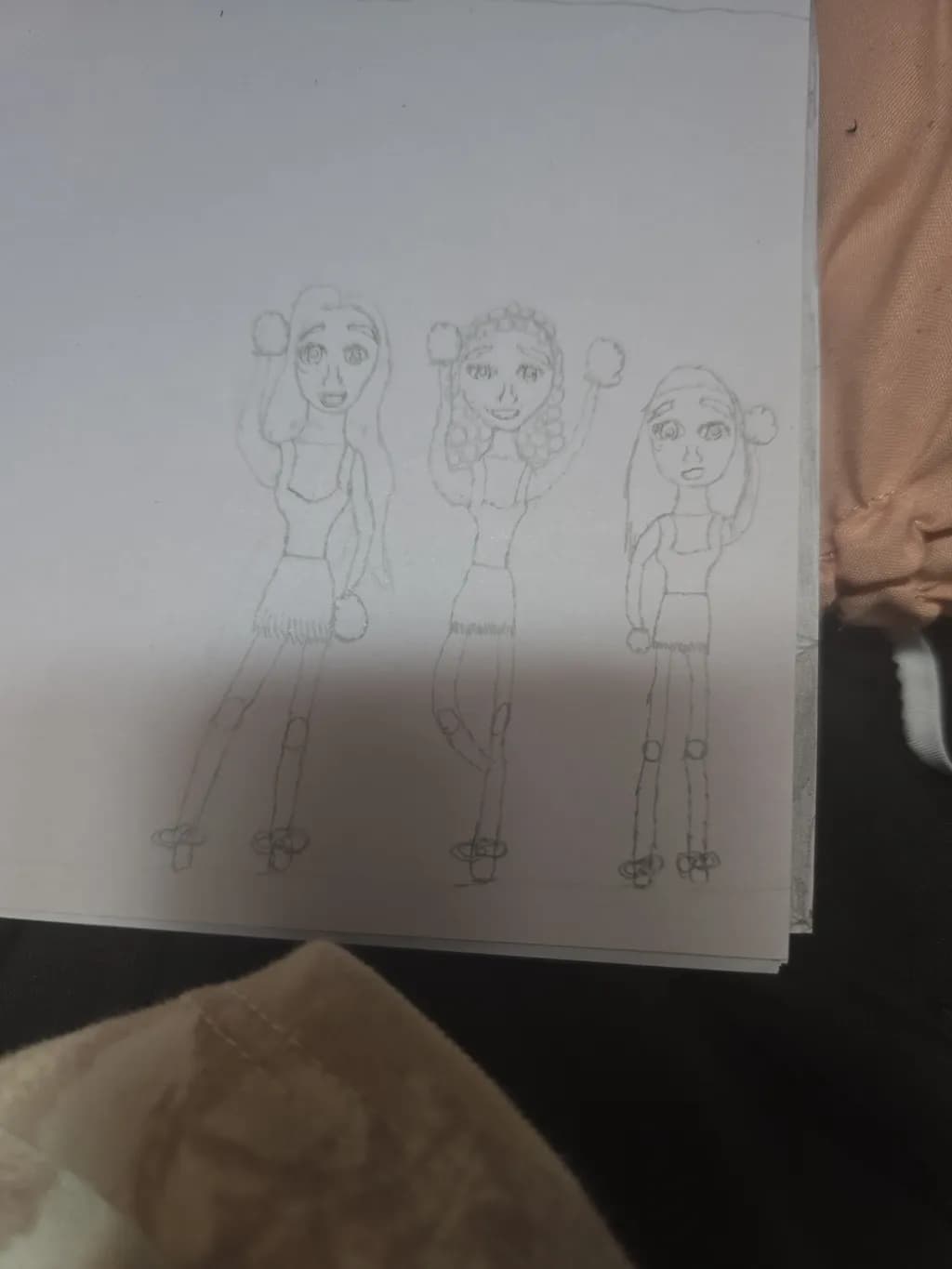 Cheer Squad Sketch