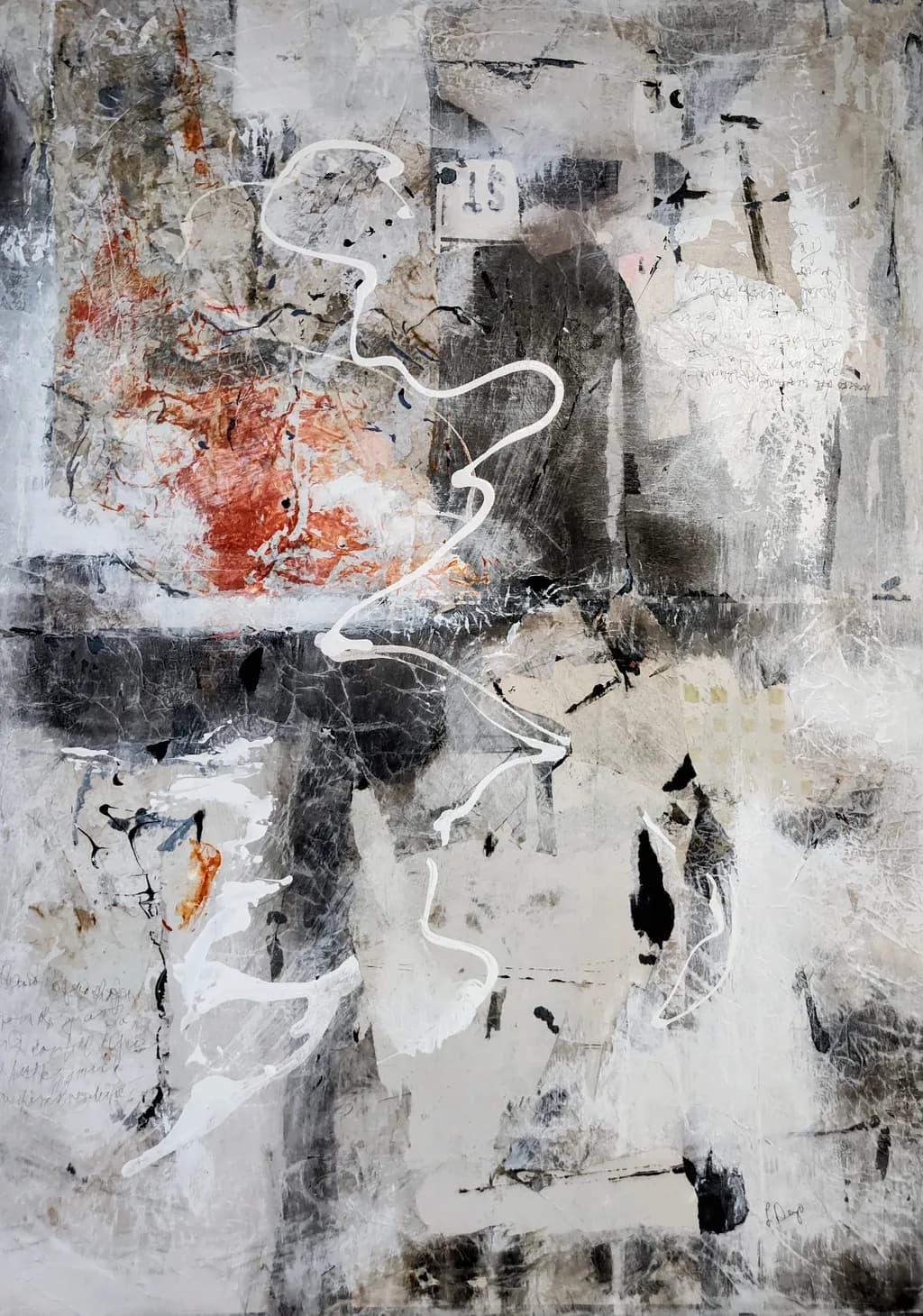 White Line Composition