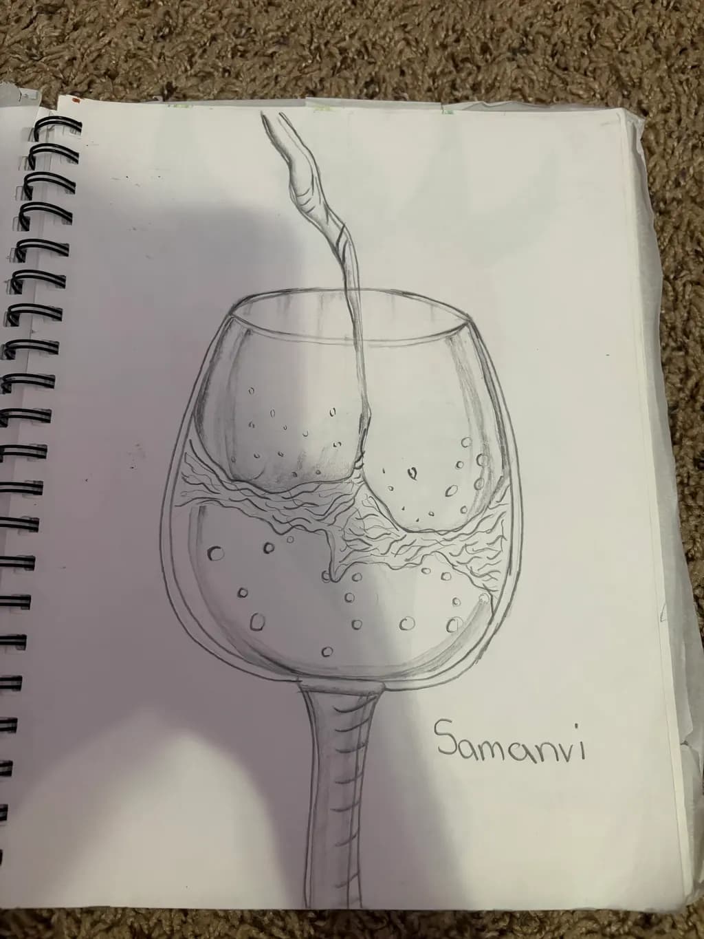 Pouring Bubbles