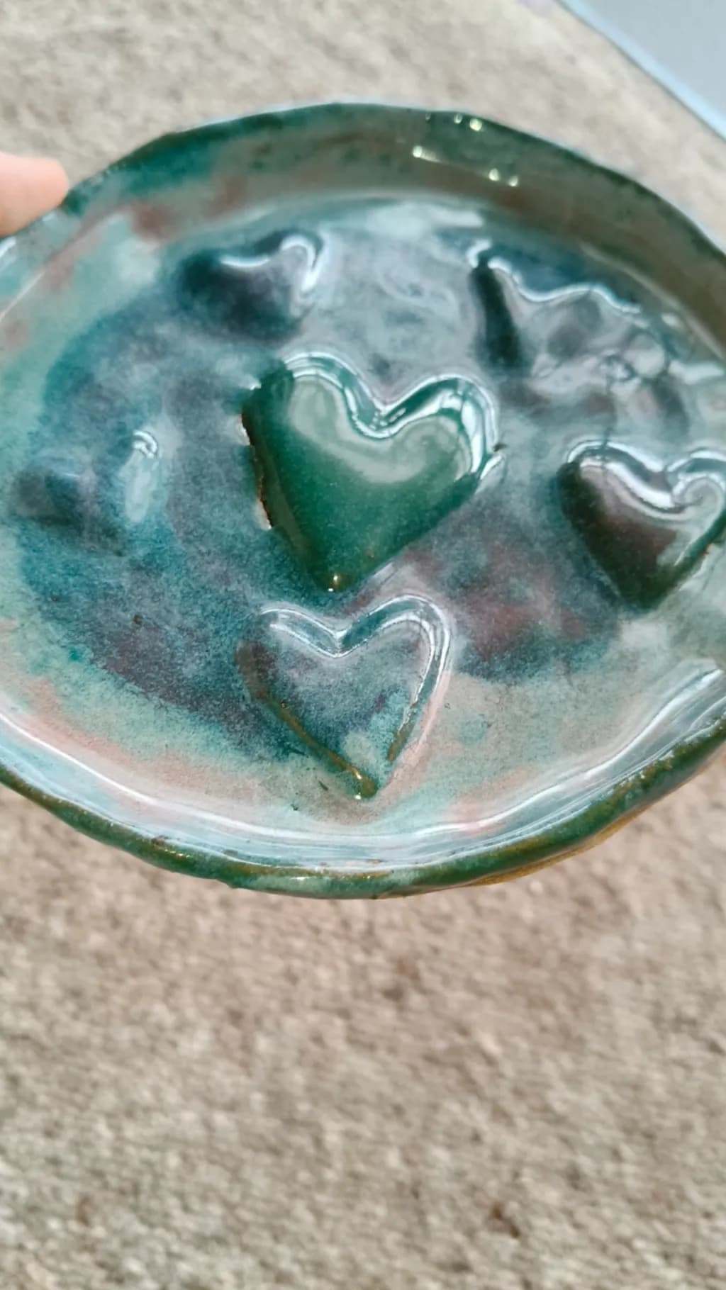Heart Impressions Bowl