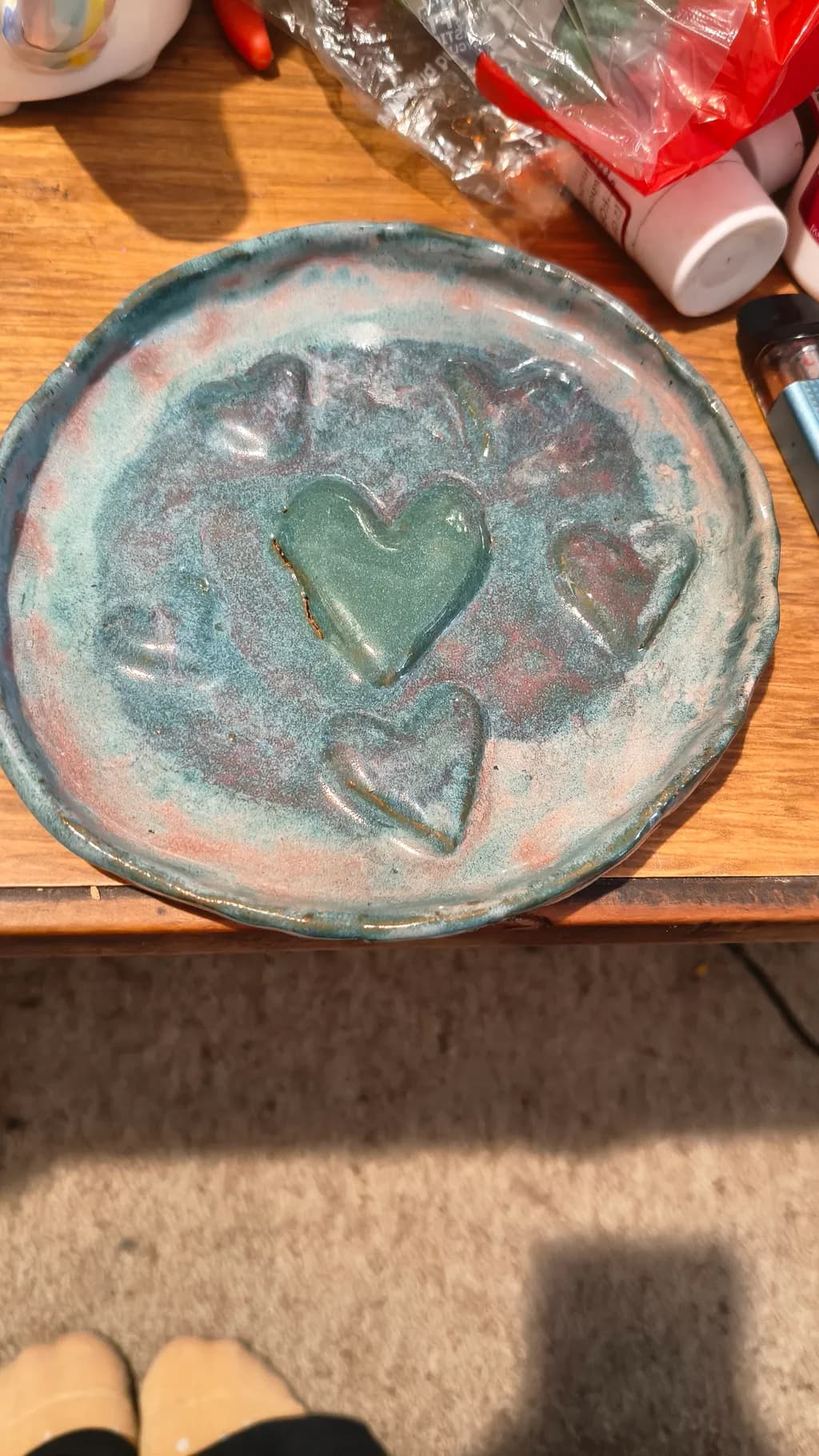 Heart Impressions Plate