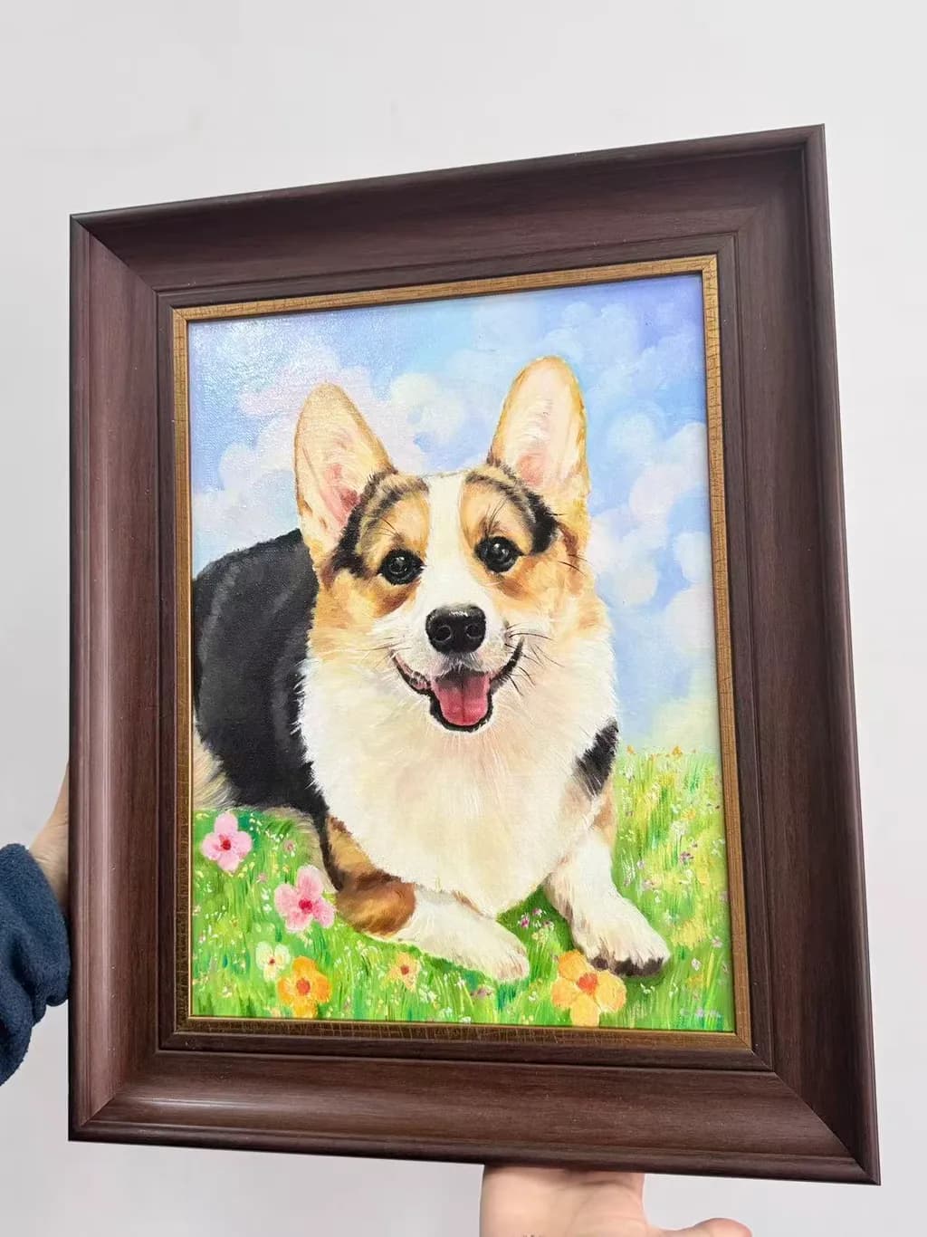 Joyful Corgi Meadow