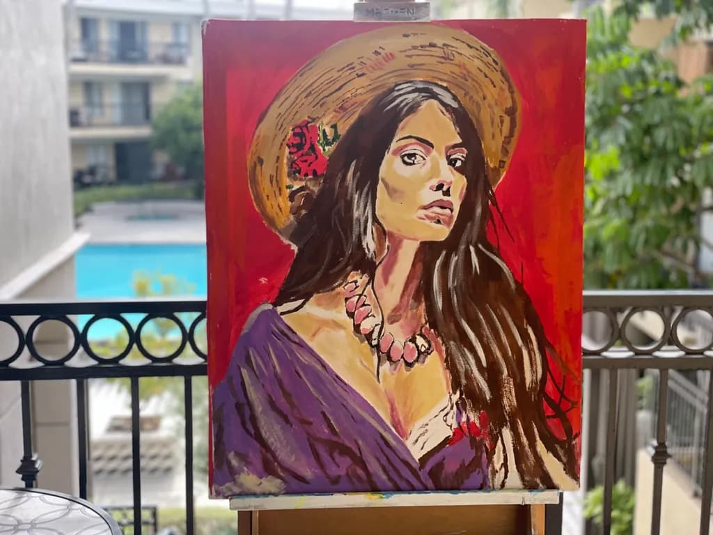 Red Portrait