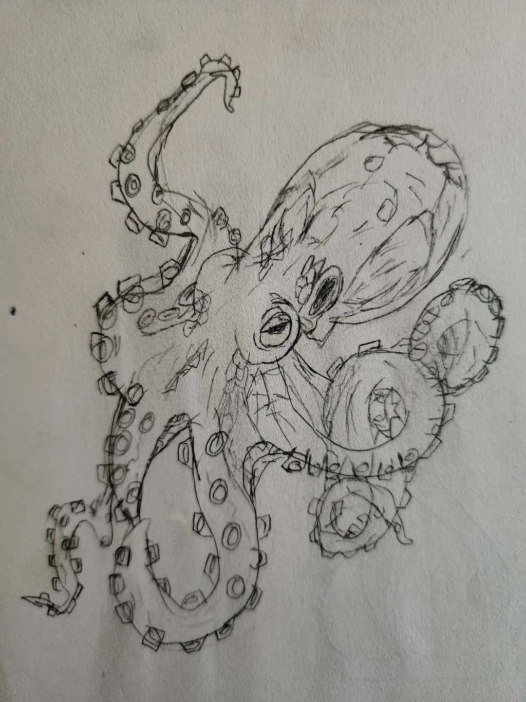 Curled Tentacles