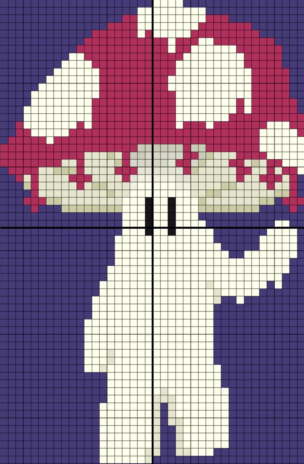 Pixelated Mushroom Spirit