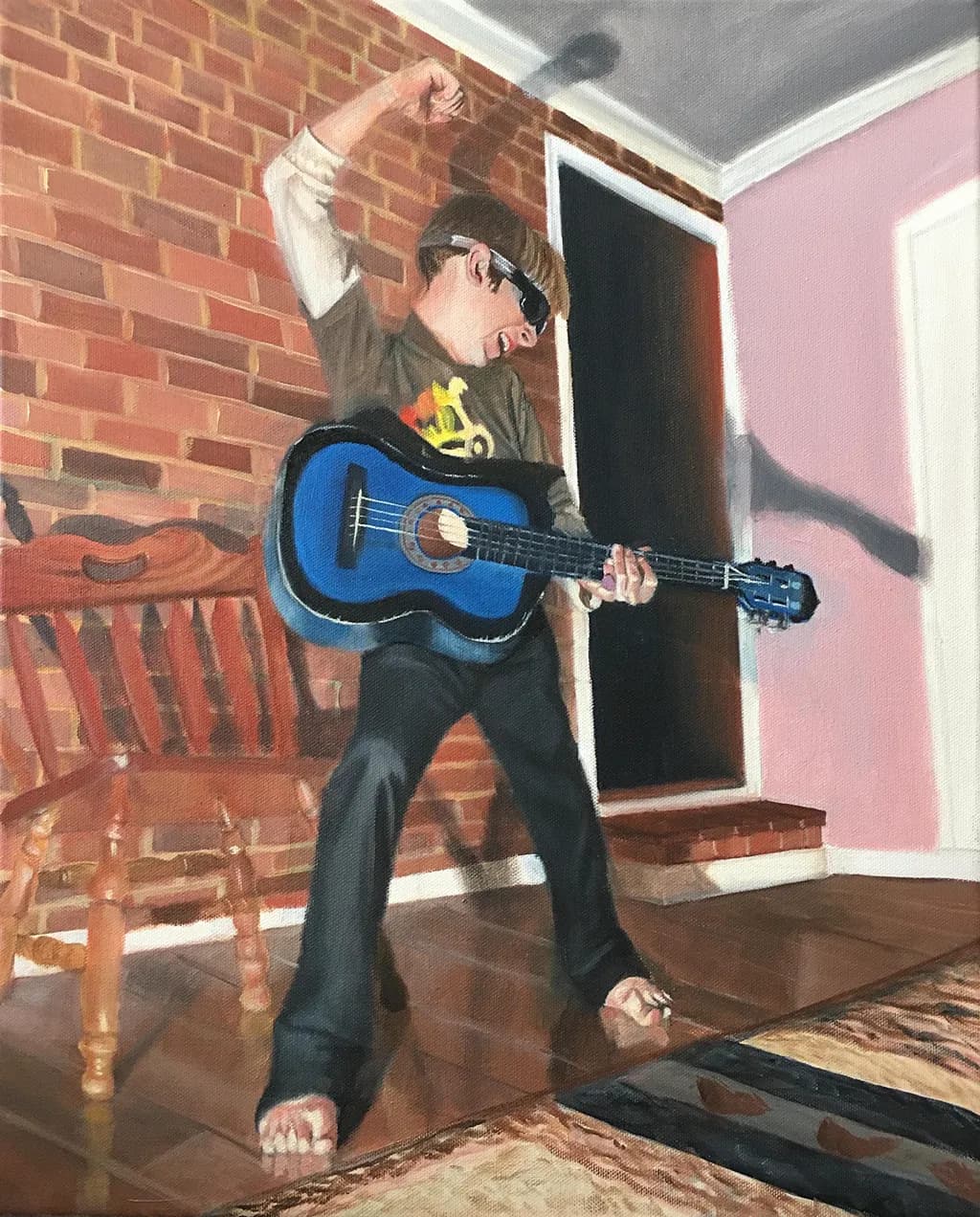 Blue Guitar Jam