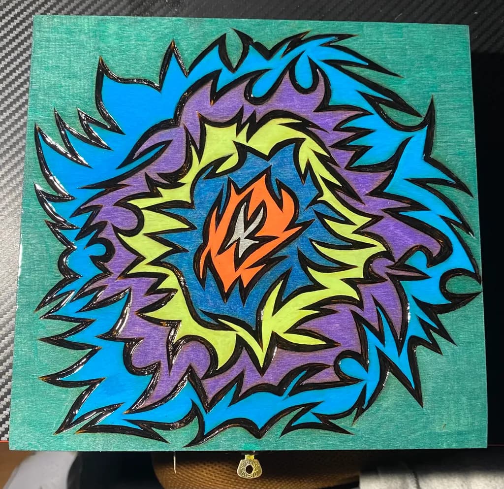 Electric Spiral Burst