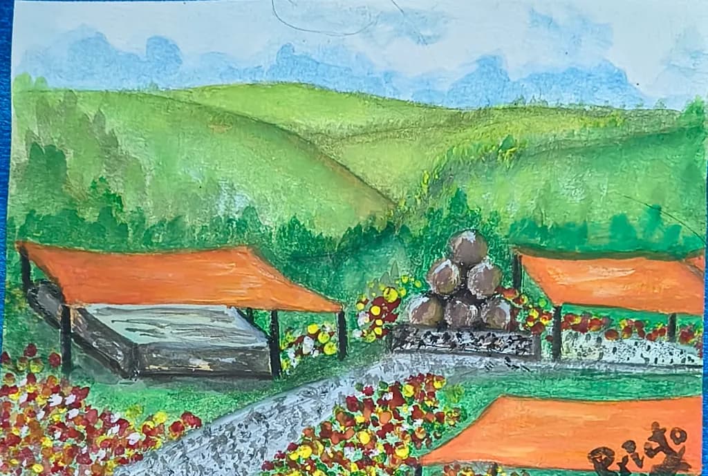 Flower Garden Path