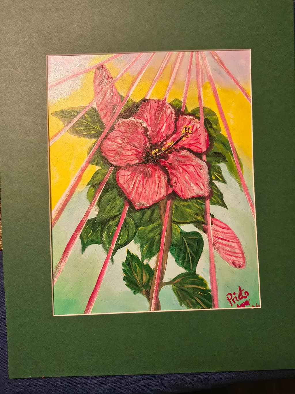 Radiant Hibiscus Bloom