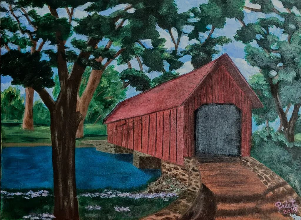 Red Covered Bridge