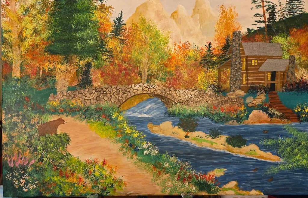 Autumn Cabin Retreat