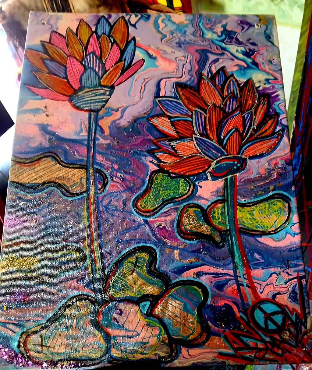 Abstract Bloomscape