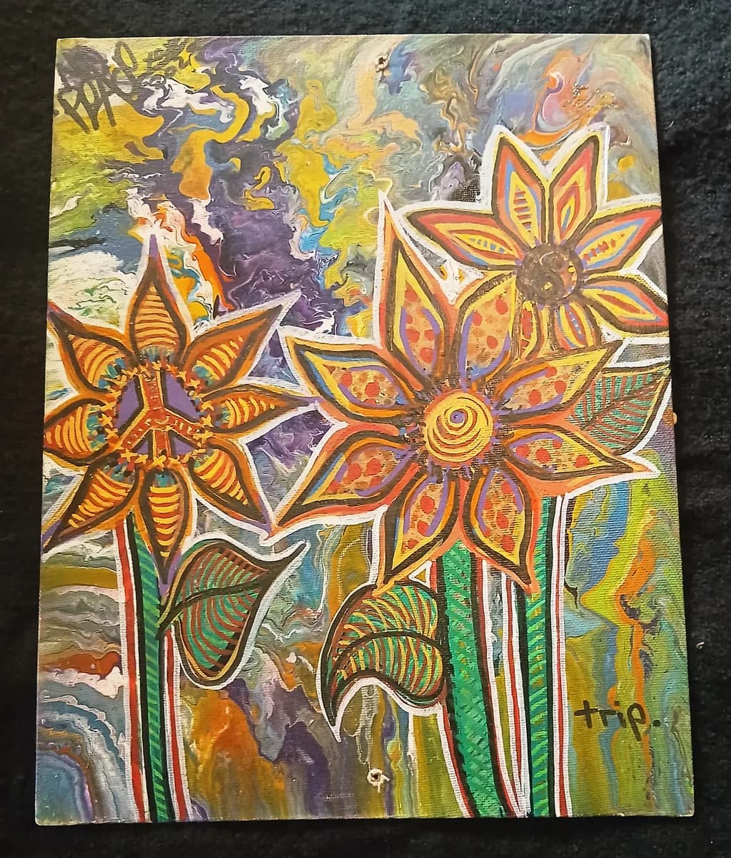 Sunflower Trio