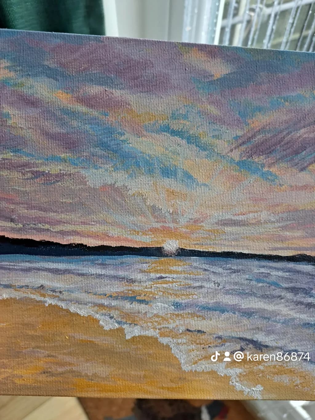 Sunset Waves