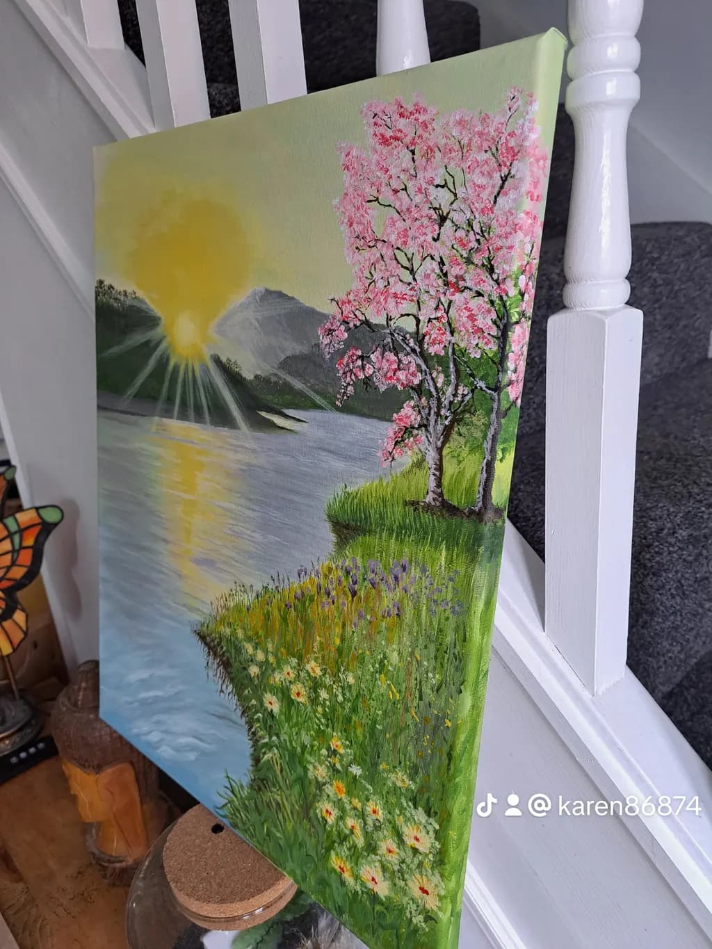 Sunlit Blossom Vista